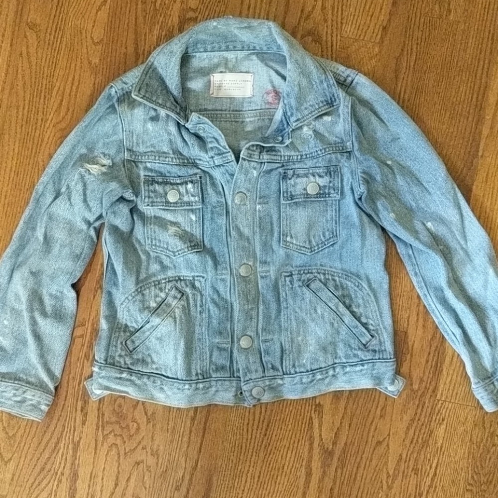 Marc Jacobs light wash denim jacket